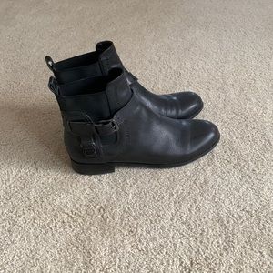 Franco Sarto flat leather booties